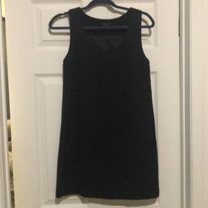 Black mini theory dress